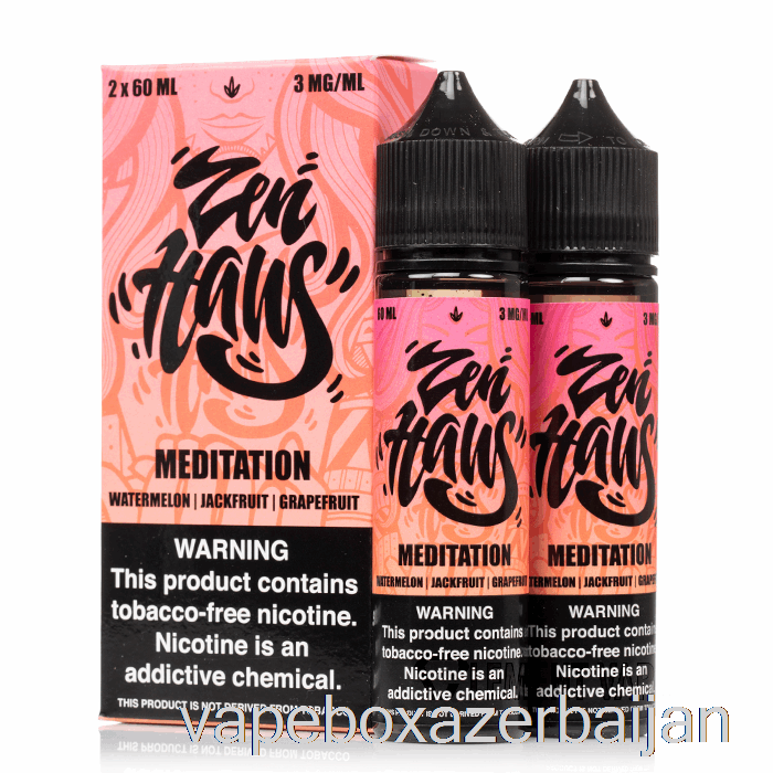 Vape Smoke Meditation - Zen Haus - 120mL 0mg